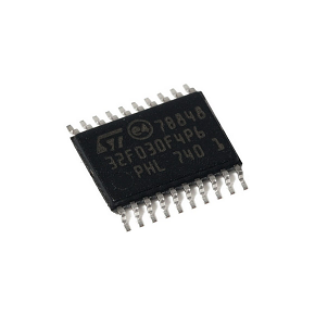 На фото: Микроконтроллер STM32F030